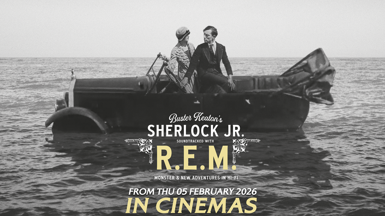 R.E.M x Buster Keaton's Sherlock Jr (12A)