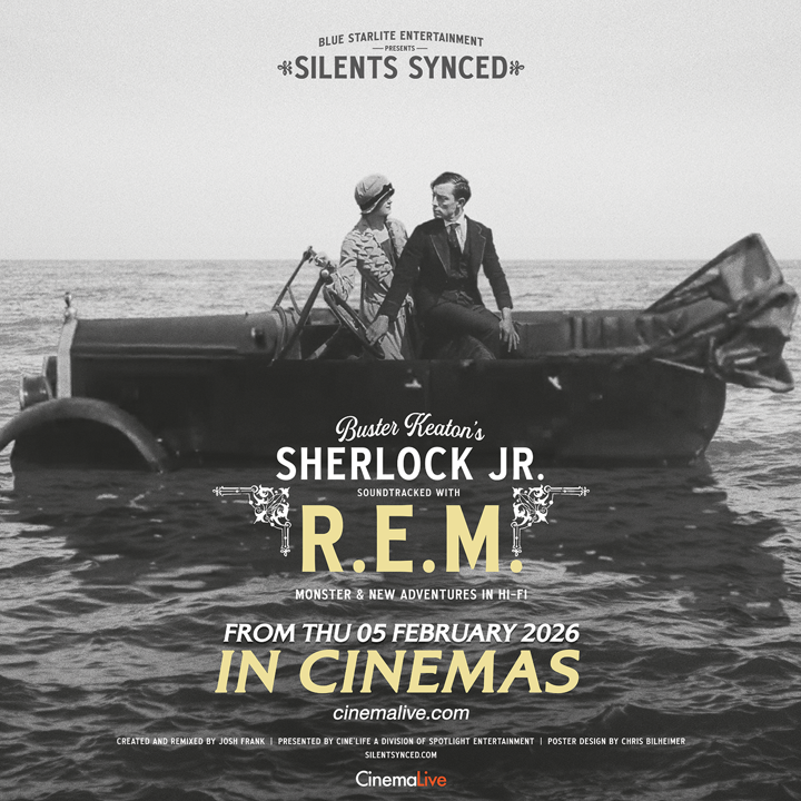 R.E.M x Buster Keaton's Sherlock Jr (12A)
