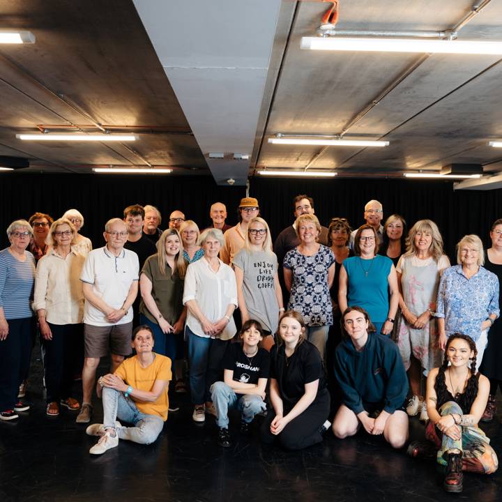 A Midsummer Night's Dream Rehearsals Full Company WEB