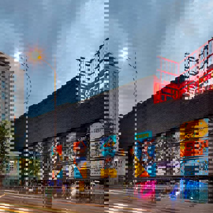 Hull Truck Theatre Venue at Night